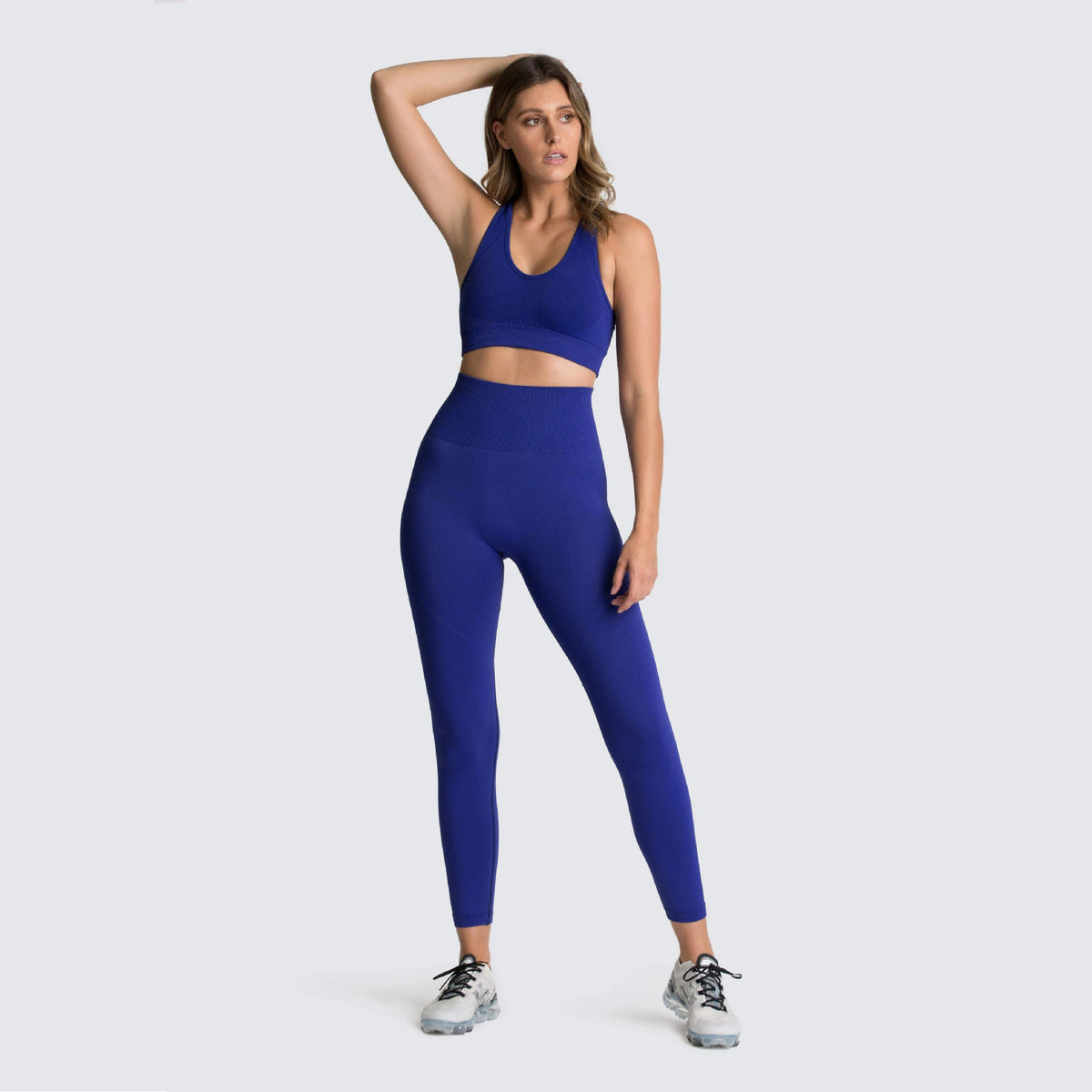 Seamless knit workout set