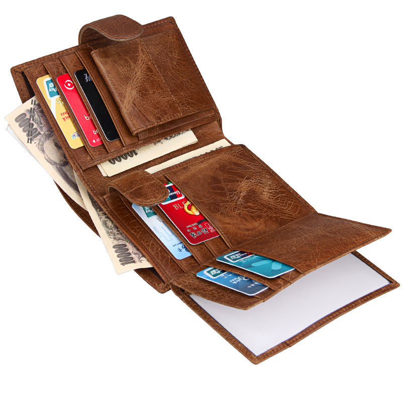 Leather card holder