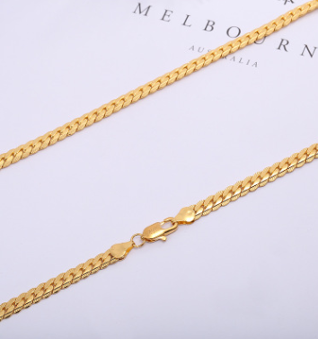 Men's 5mm gold chain
