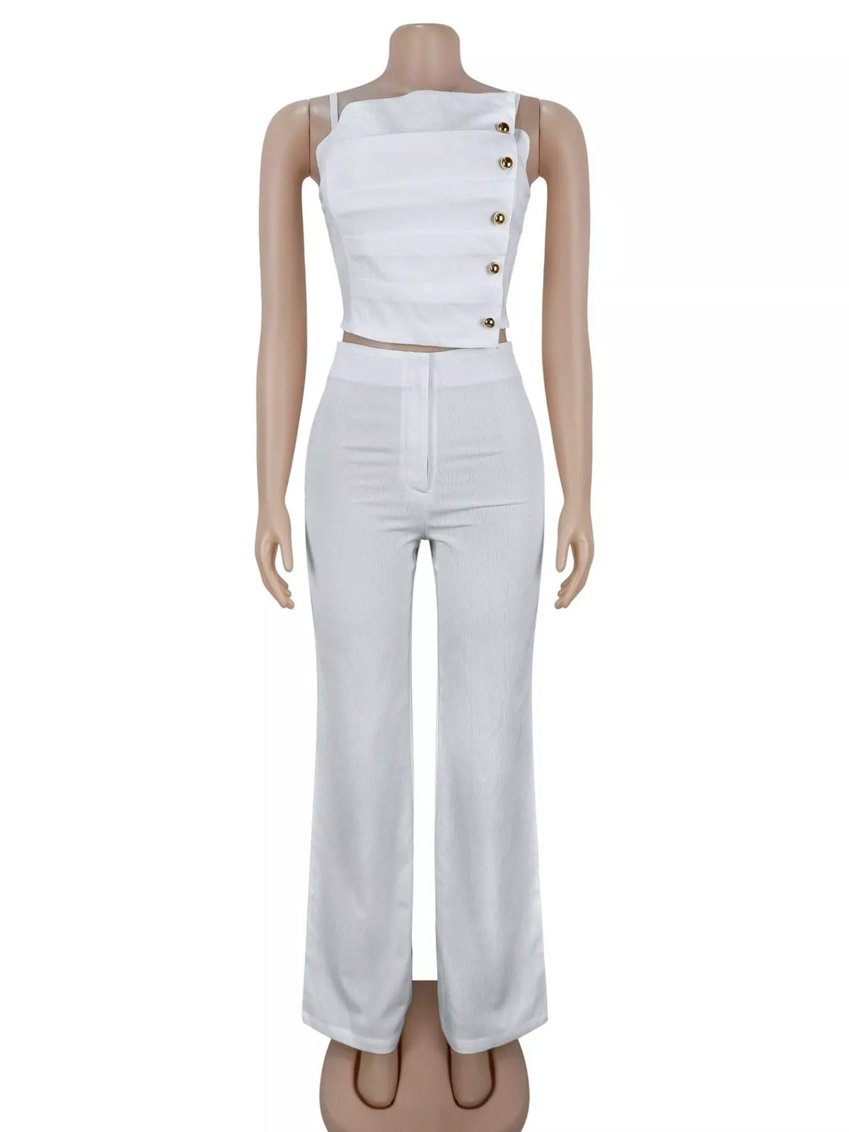 Cami and wide-leg pants set