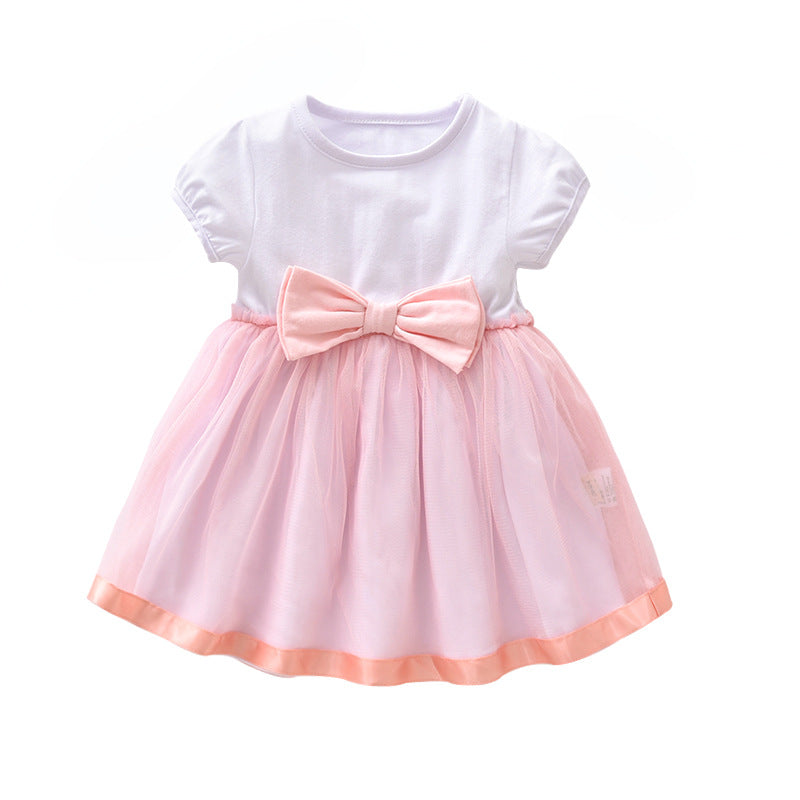 Girls' cotton party dress