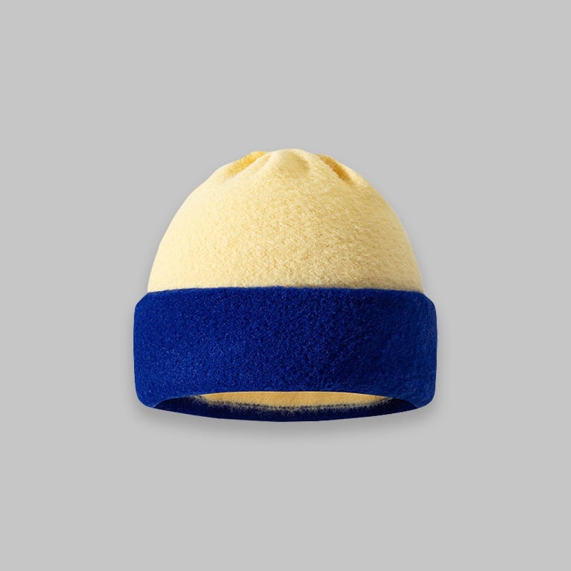 Two-tone fisherman beanie