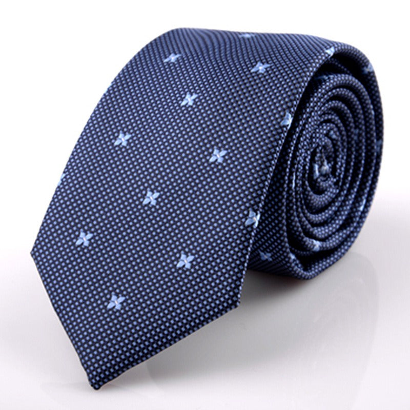 Men's Accessories Men's 6CM Tie Color blocked Adult Business Casual Tie