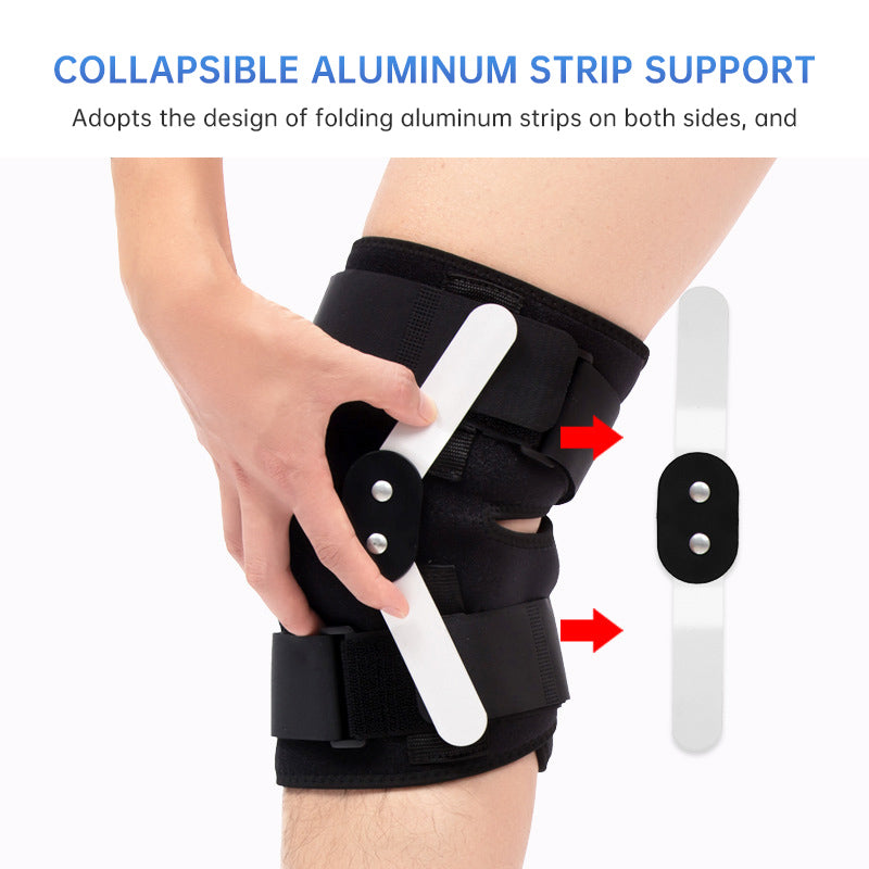 Adjustable hinged Patella Knee Support Brace for pain relief and knee joint protection