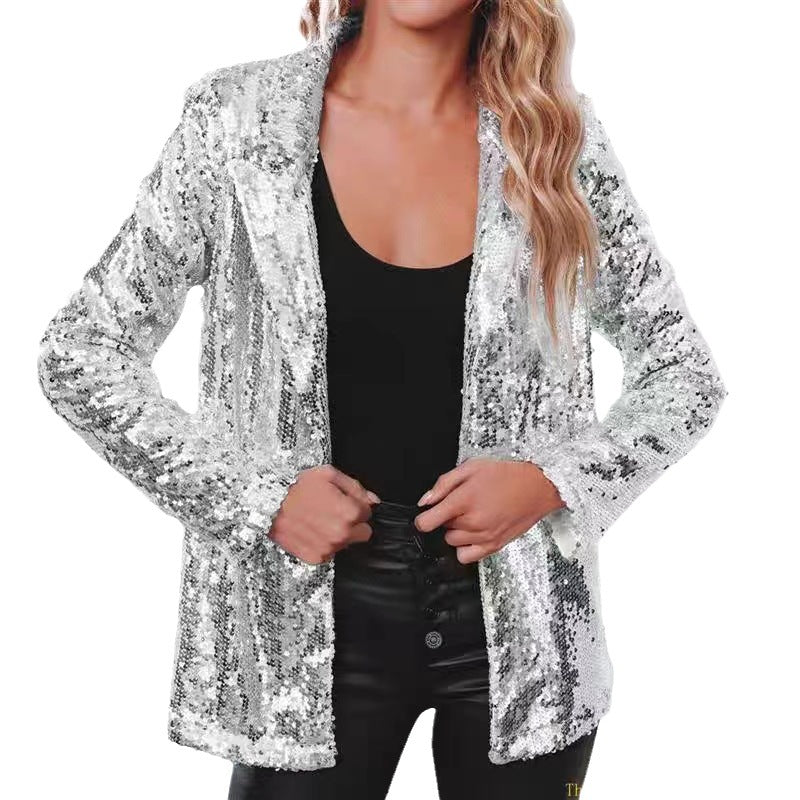 Sequin blazer