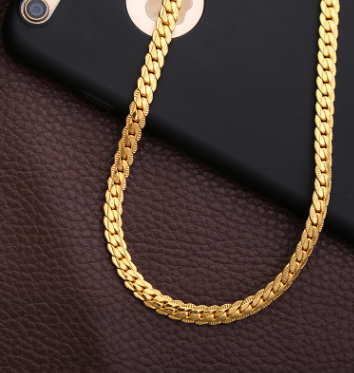 Men's 5mm gold chain