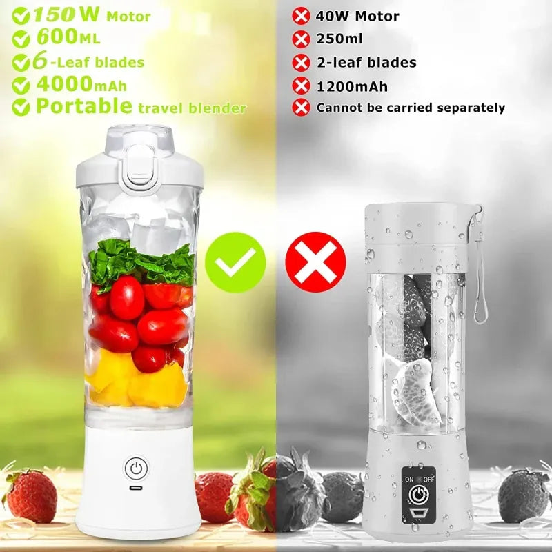 Cordless personal blender