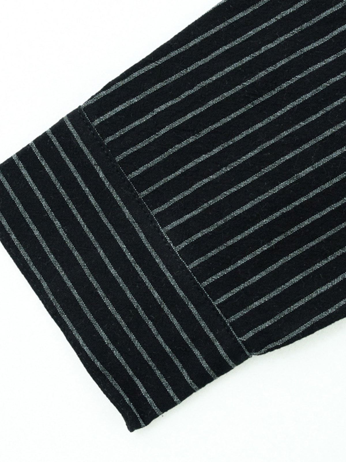 Striped long-sleeve shirt
