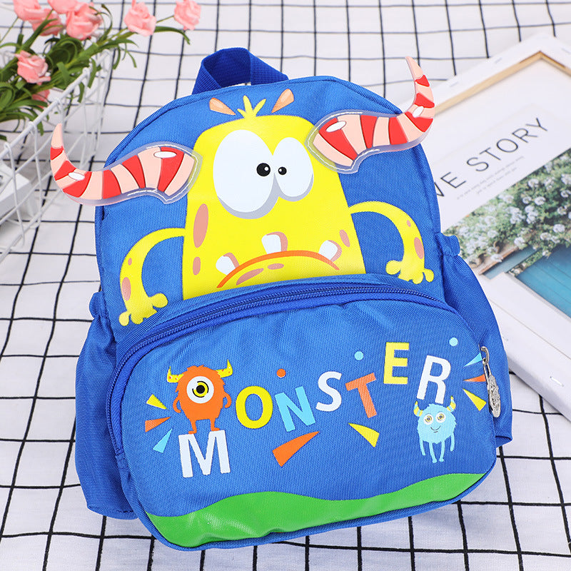 New schoolbags for primary school students creative kindergarten load-reducing backpack cartoon children's backpack