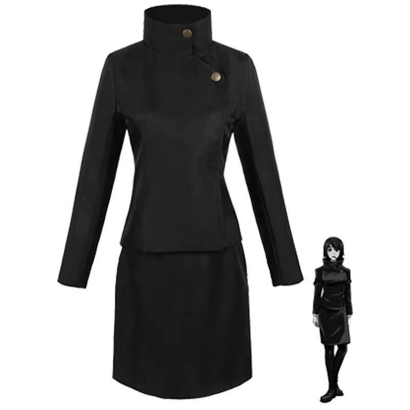 Jujutsu Battle Cosplay Costume Clothing High School Gojo Gojo High School Xia Youjie cosplay Black Uniform