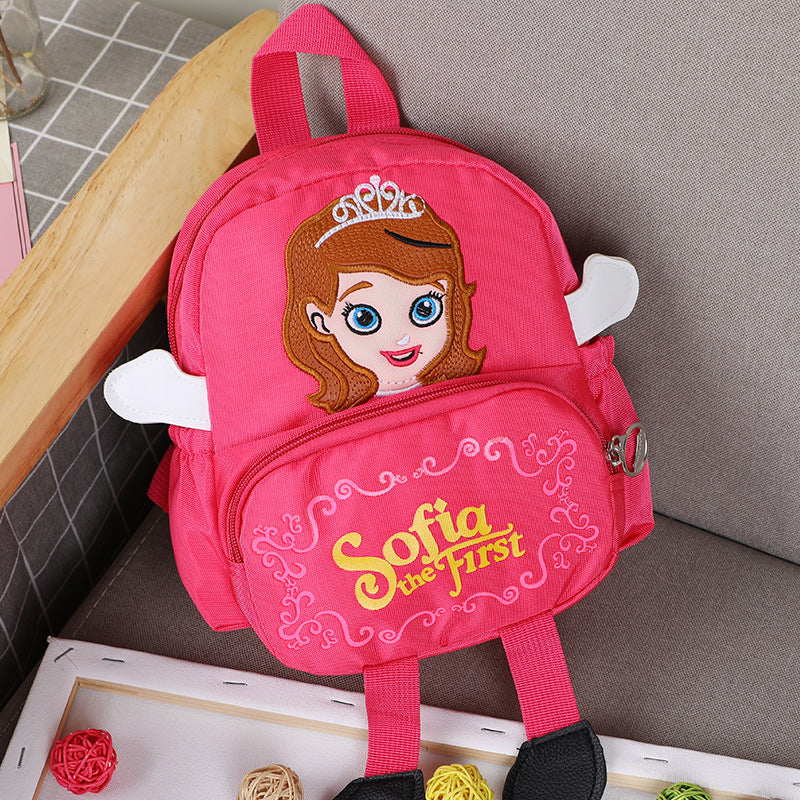 Cute children's backpack princess cute primary school bag kindergarten light backpack