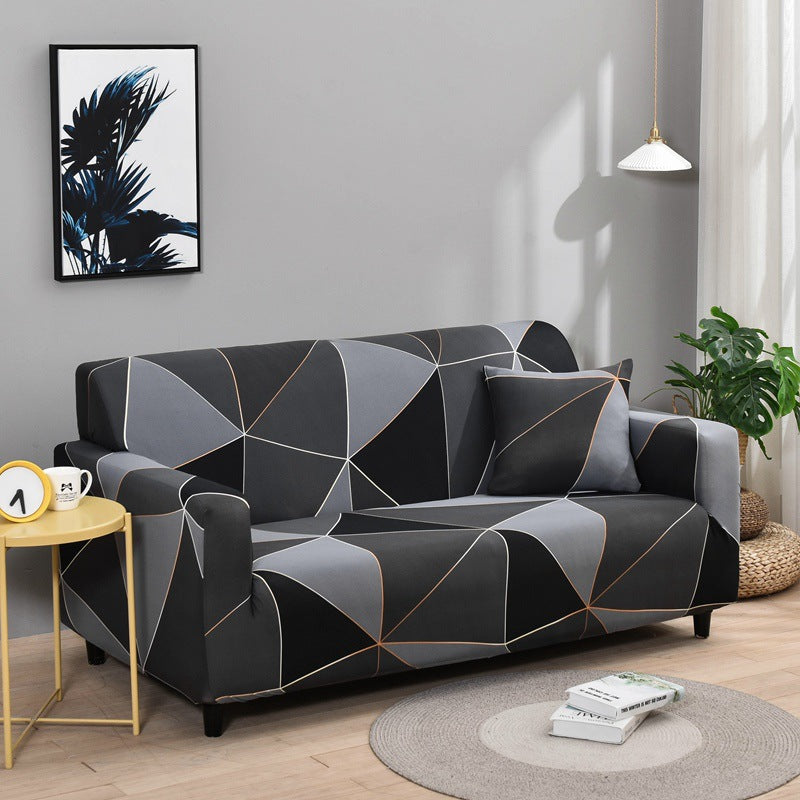 Printed sofa cover all inclusive elastic anti slip sofa cover sofa cover