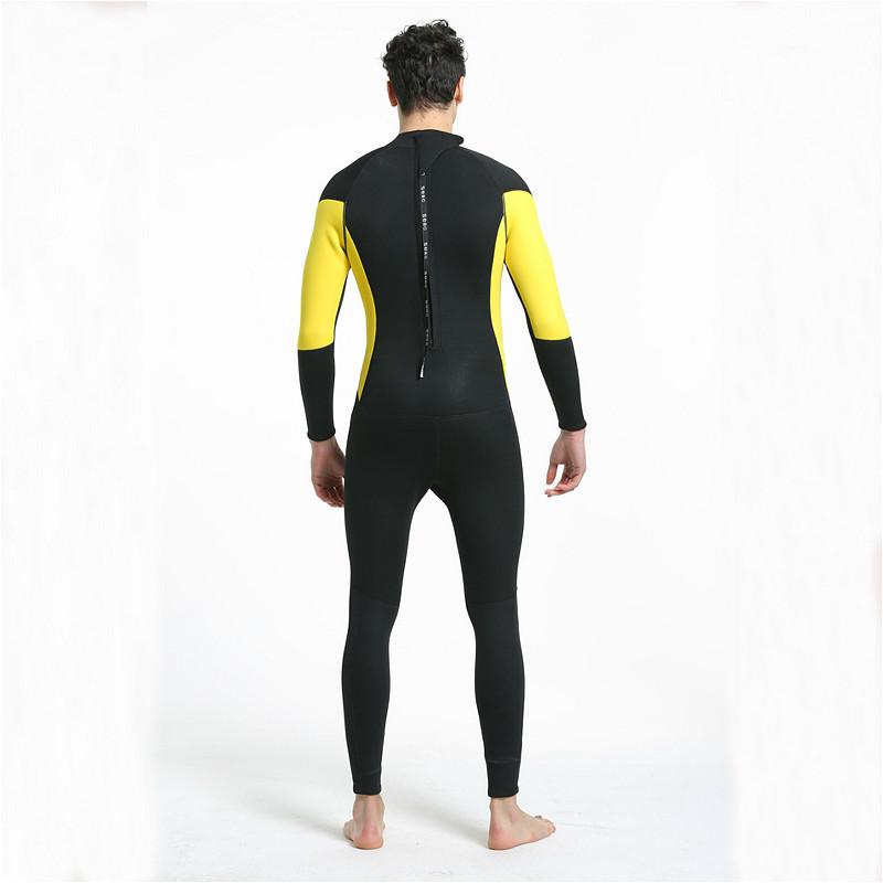 3mm Neoprene Jumpsuit Wetsuit Swimsuit