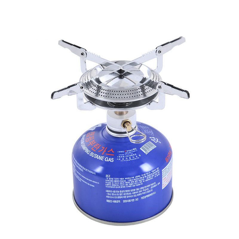 Outdoor Camping Stove Head Stove Disc Head Integrated Gas Stove Large Fire Pan Type Stove Head