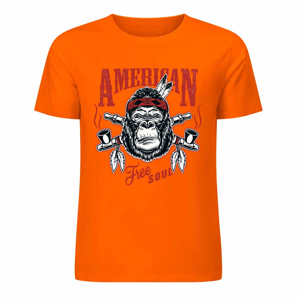 New 2025 Pure cotton short sleeved T-shirt Front print Multiple colors