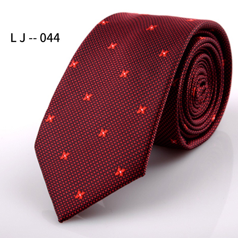 Men's Accessories Men's 6CM Tie Color blocked Adult Business Casual Tie