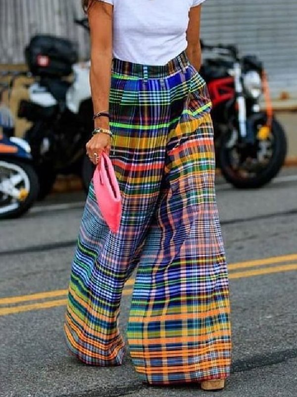 Straight-leg trousers