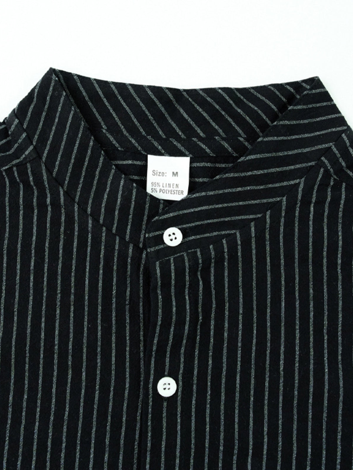 Striped long-sleeve shirt