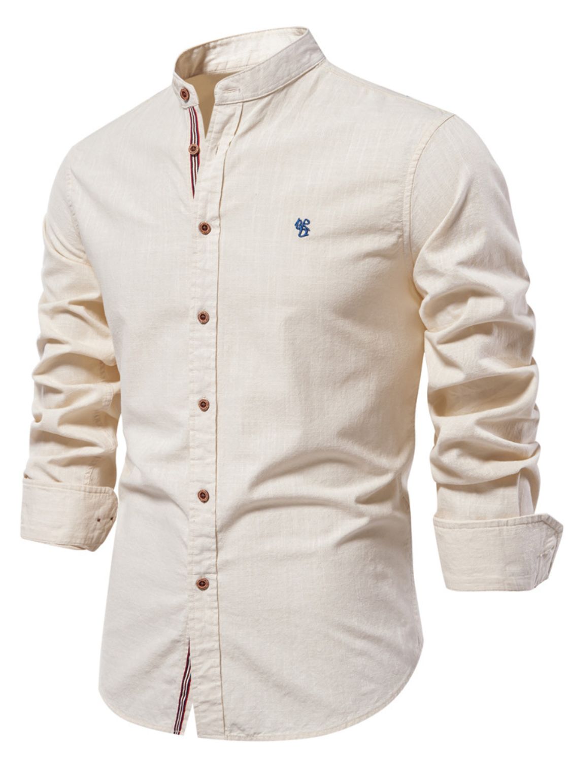 Button down embroidered shirt, Dust Storm