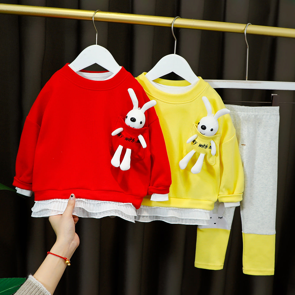 Toddler sweatshirt and pants set