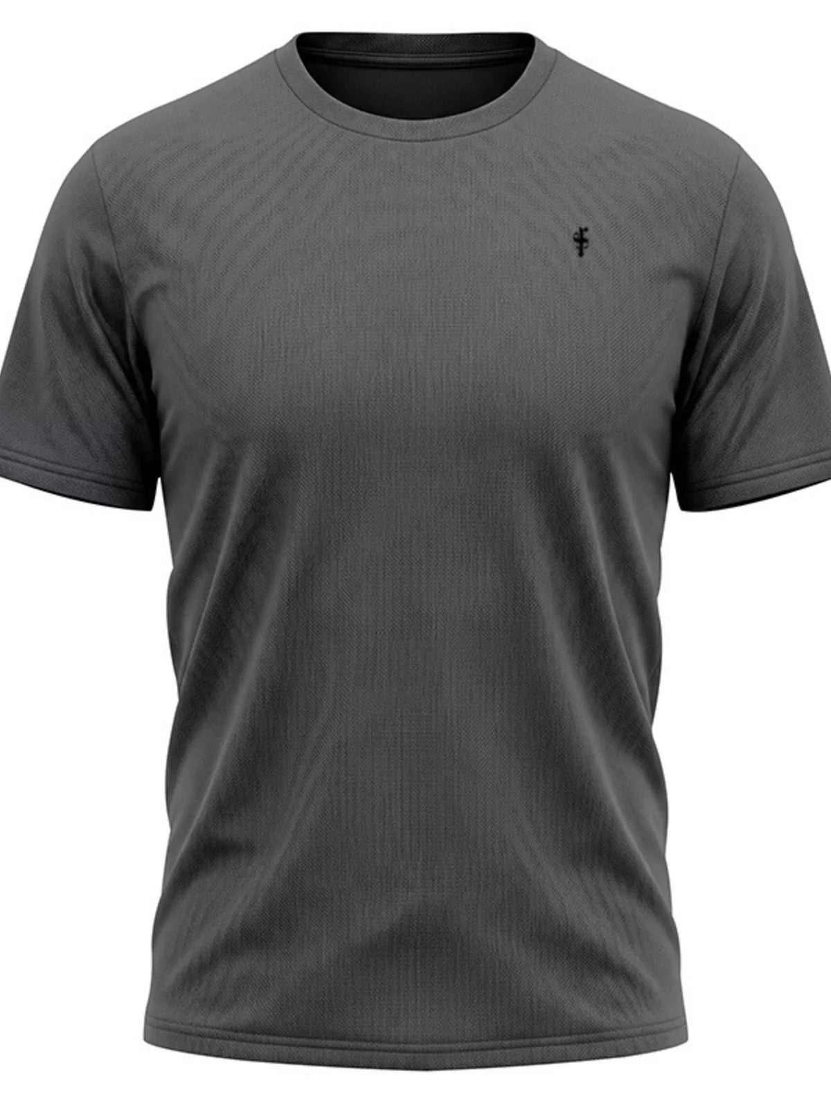 Classic crew tee – deep gray