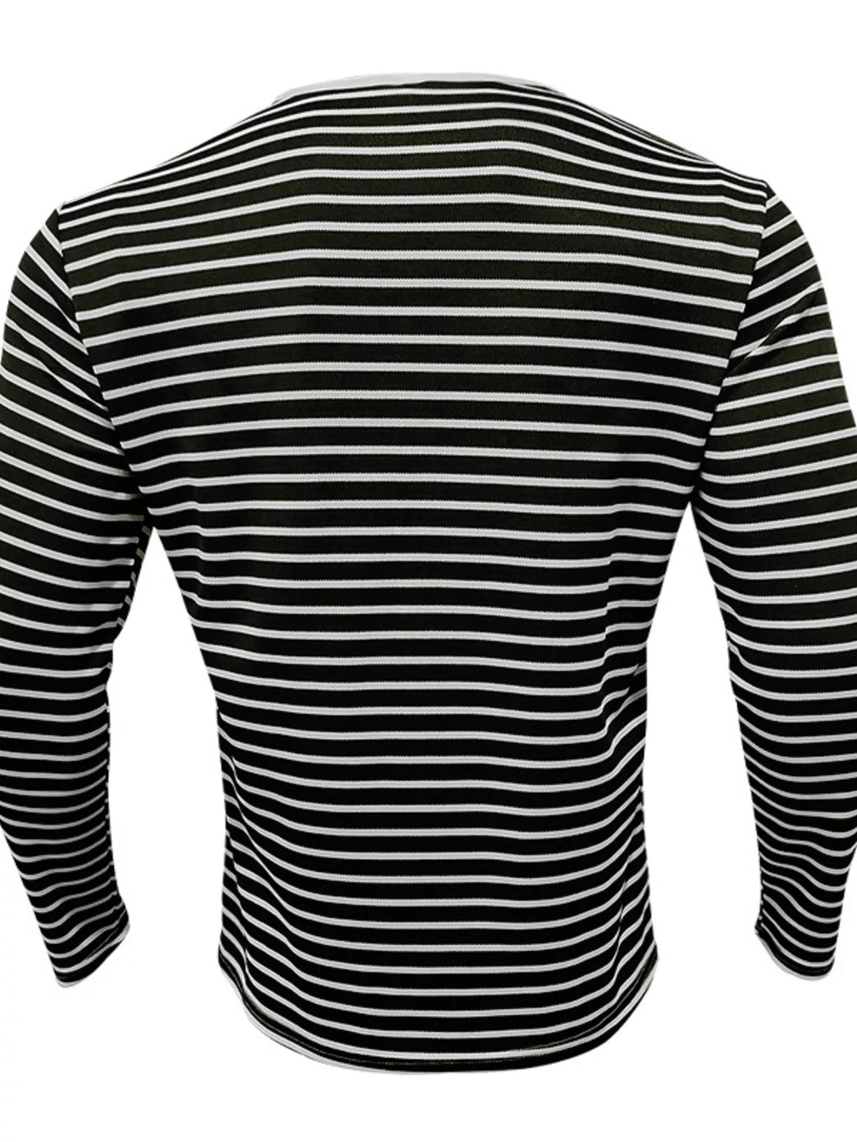 Striped long-sleeve tee