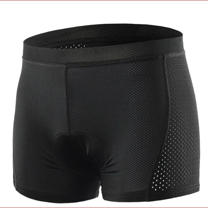 Breathable cycling pants sports underwear men's thickened shock-absorbing silicone pad cycling shorts