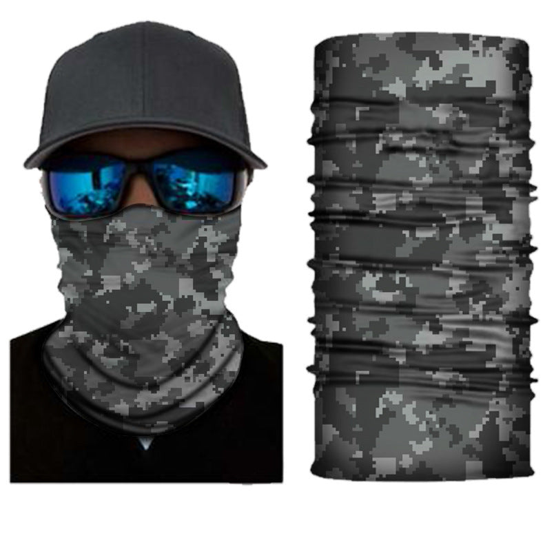 Variety Magic Bandana Outdoor Sports Square Skull Riding Mask Digital Bandana