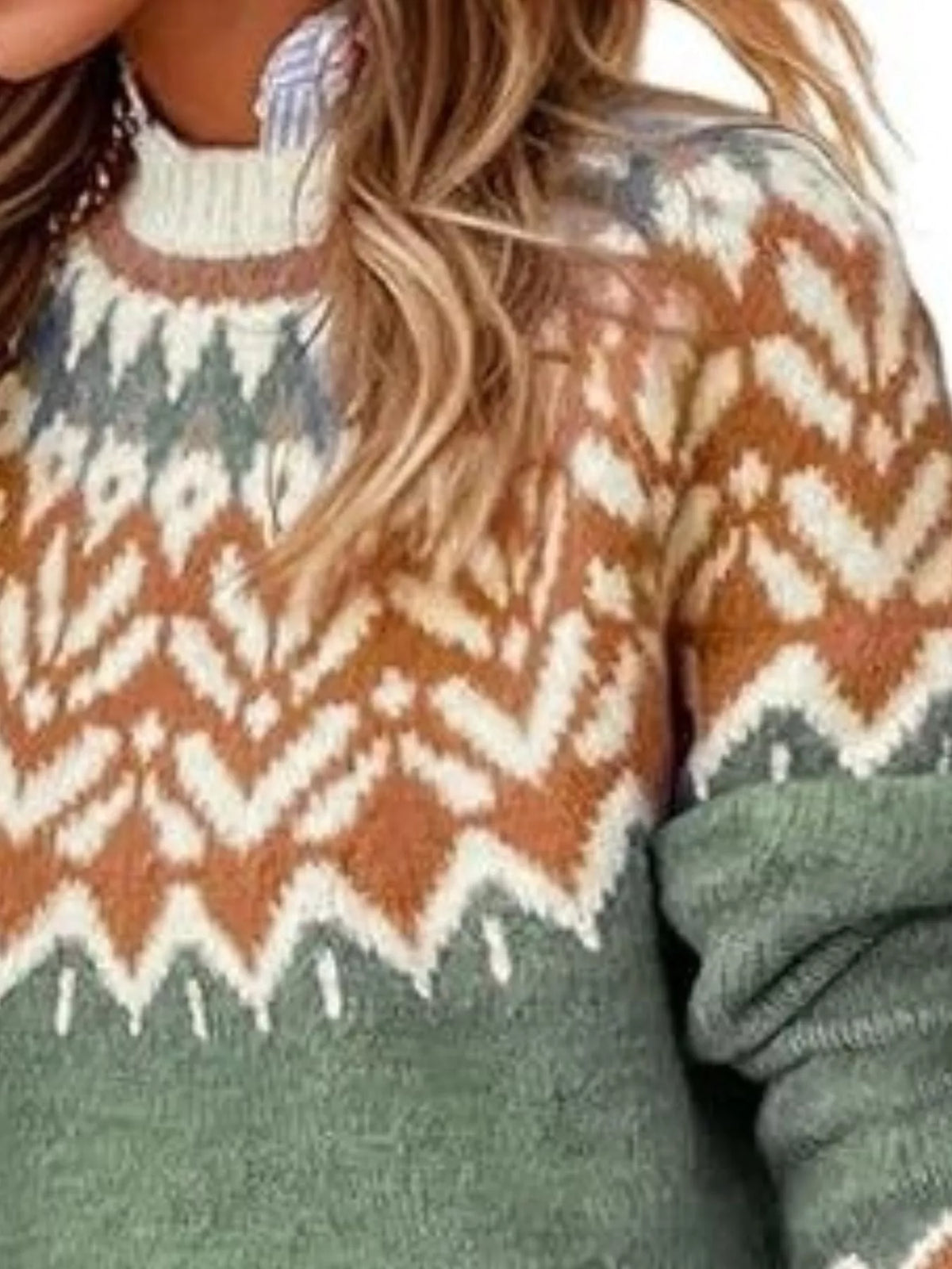 Fair Isle sweater