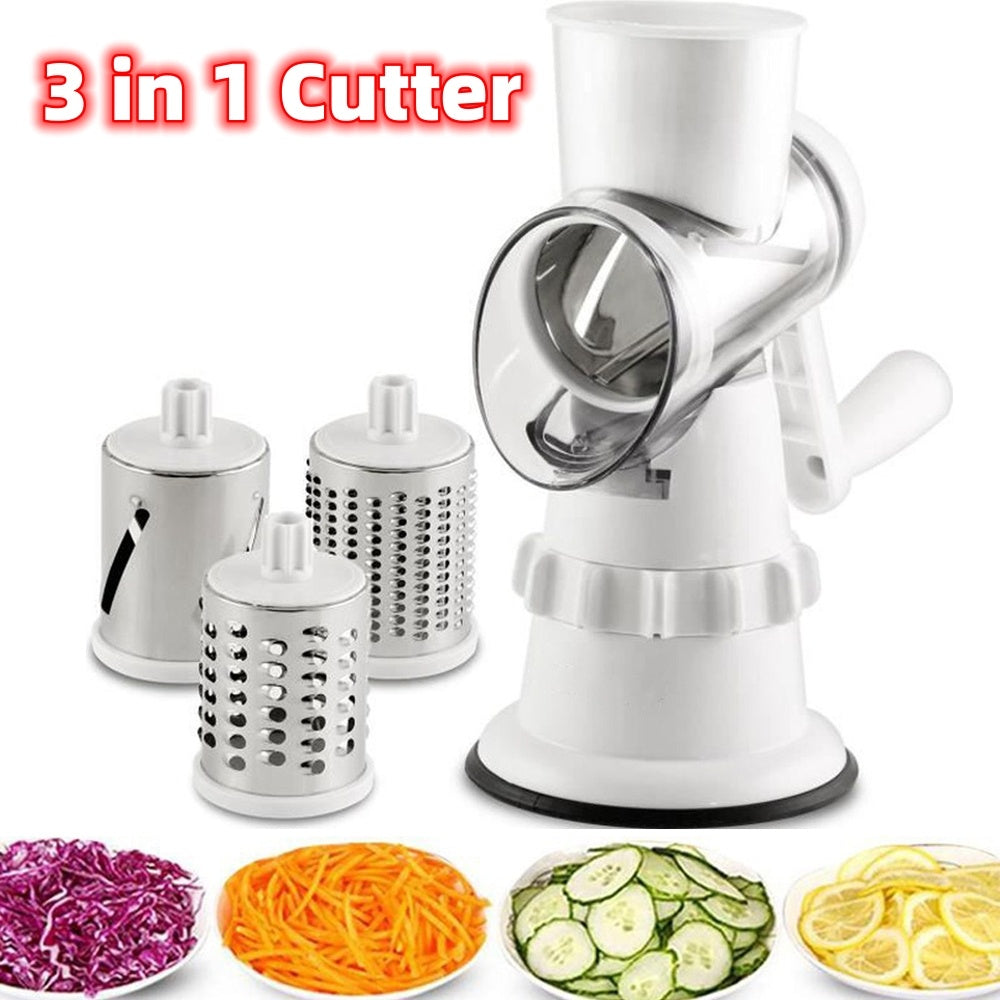 3-in-1 vegetable slicer