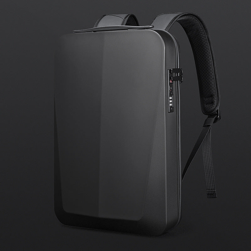 New Backpack Men's Backpack PC Blister Hard Shell Computer Bag Men's Business Waterproof USB Luggage Backpack