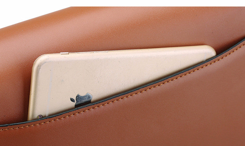 Leather saddle bag