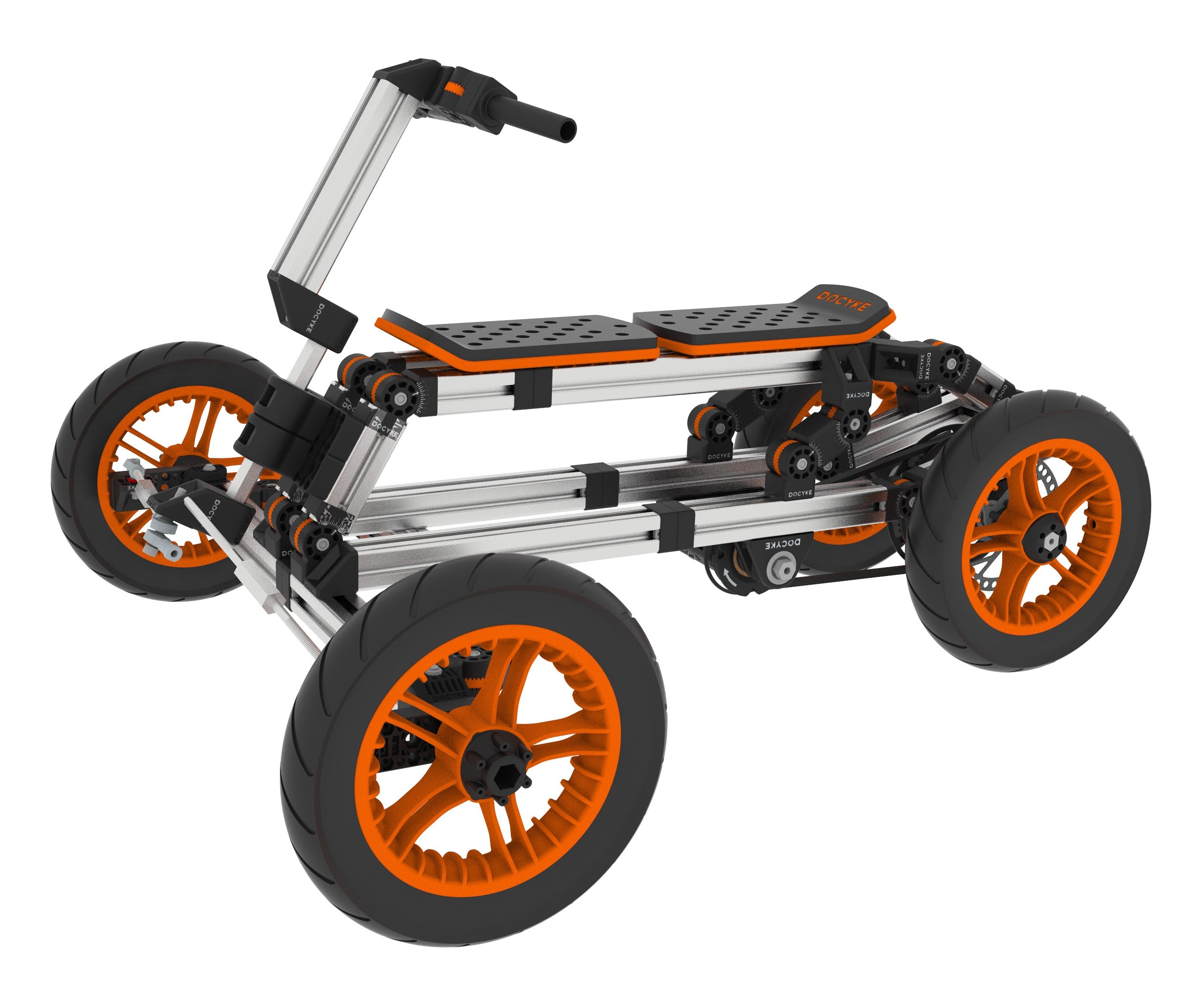 Modular design High-strength material electric innovation kart, more than 20 kinds of assembly methods