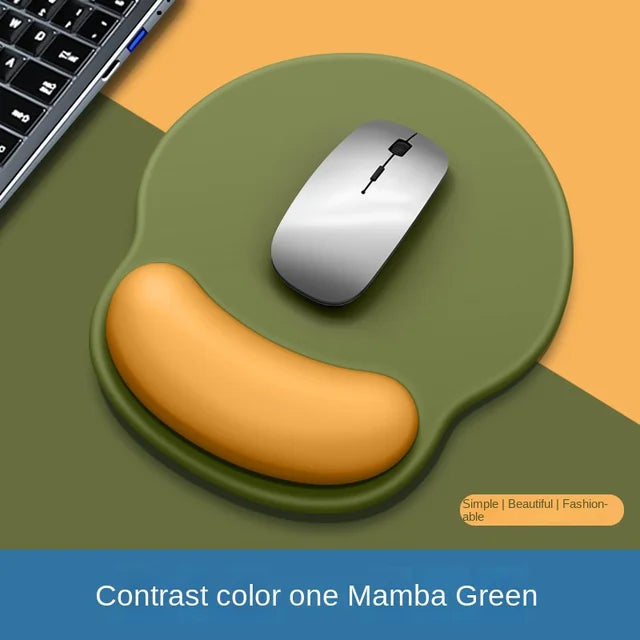 Gradient Mouse Pad Wrist Guard with Logo Female Wrist Guard Mouse Pad Wrist Support Computer Silicone Mouse Pad Wholesale