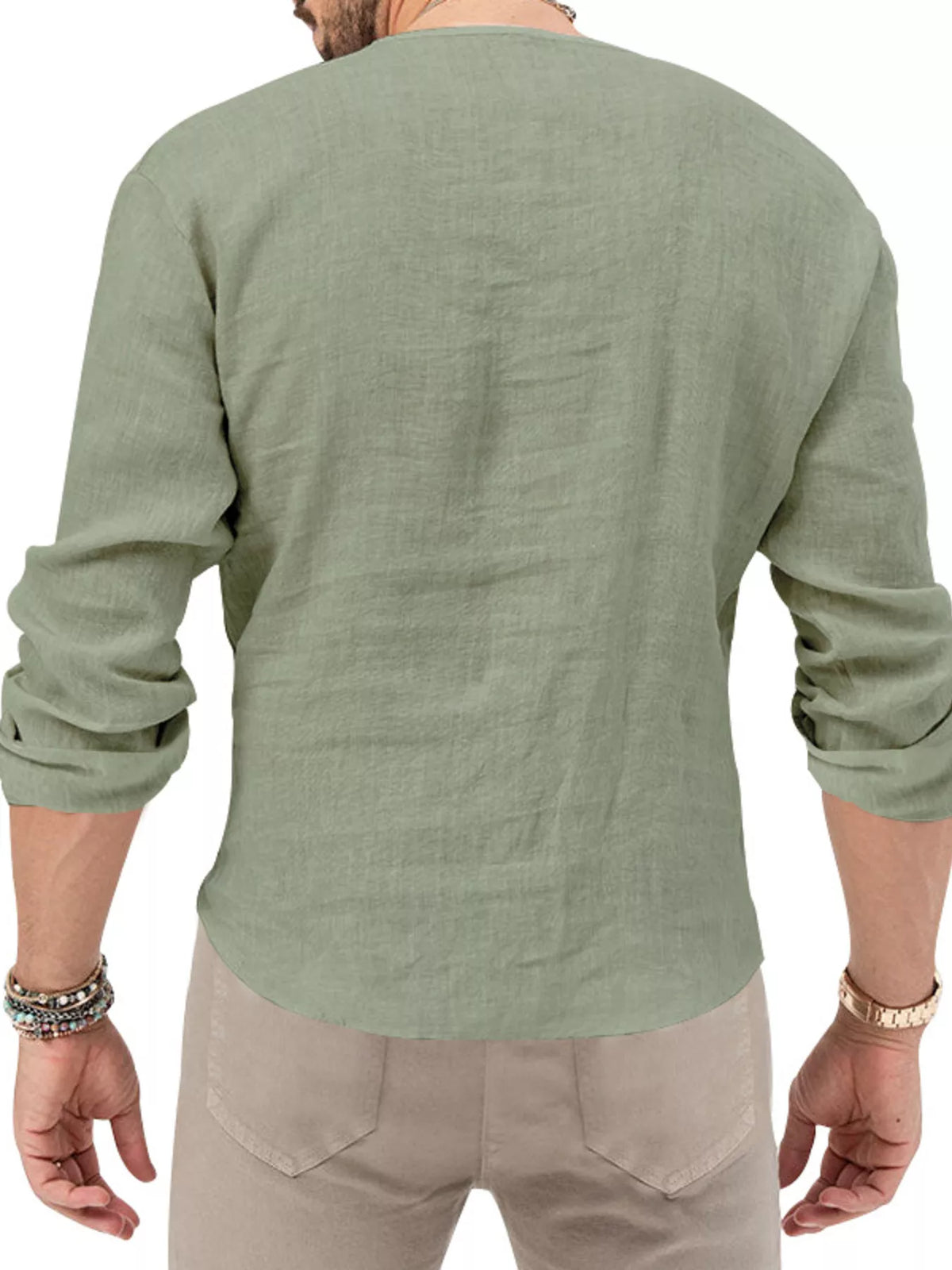 Slim long-sleeve shirt