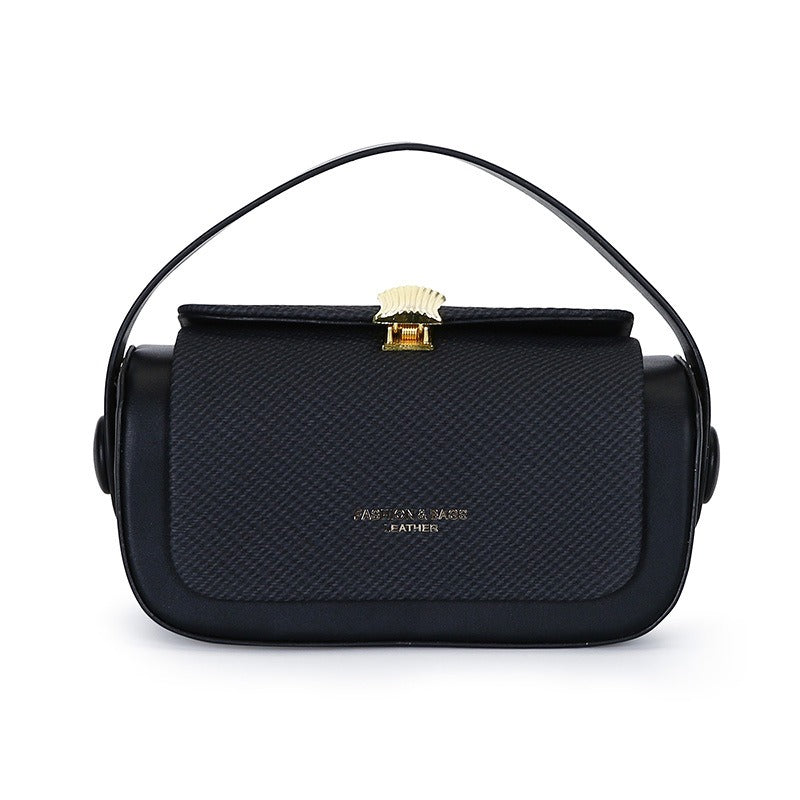 Woven box crossbody bag