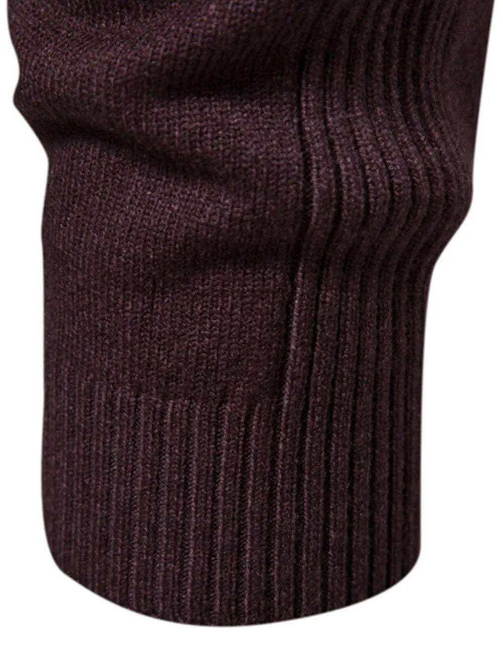 Mock neck long sleeve sweater