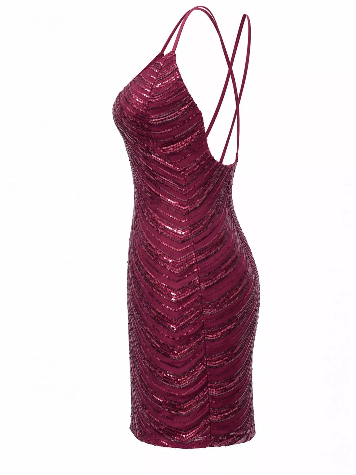Sequin cami mini dress