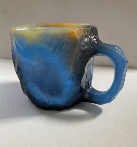 Crystal coffee mug