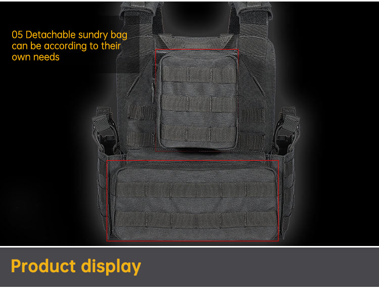 Outdoor Quick Dismantling Tactical Vest Outdoor Equipment 6094 Tactical Vest CS Training Equipment