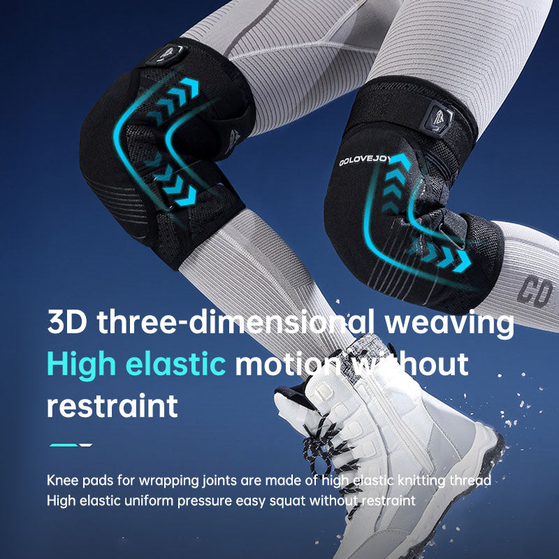 Professional Ski Knee Pads Outdoor EVA Thickened Crash Prevention Roller Skating Skating Equipment Protective Double Straps