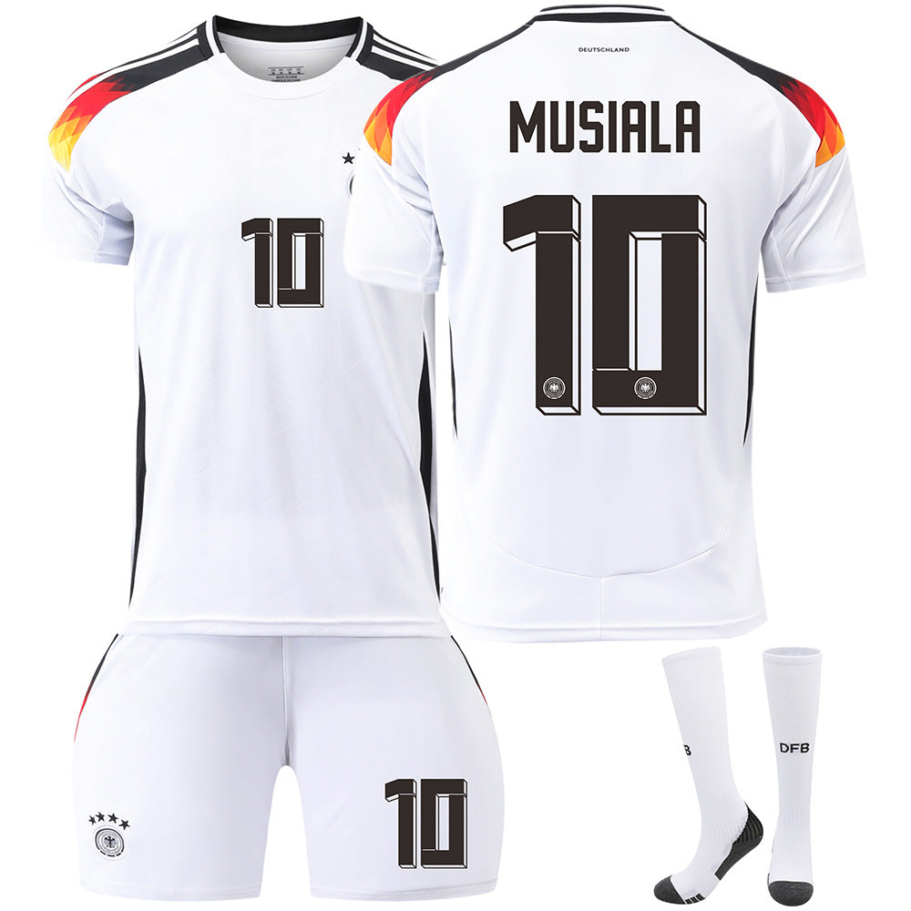 Germany home No. 13 Muller European Cup jersey 7 Havertz 8 Kroos football uniform men's suit