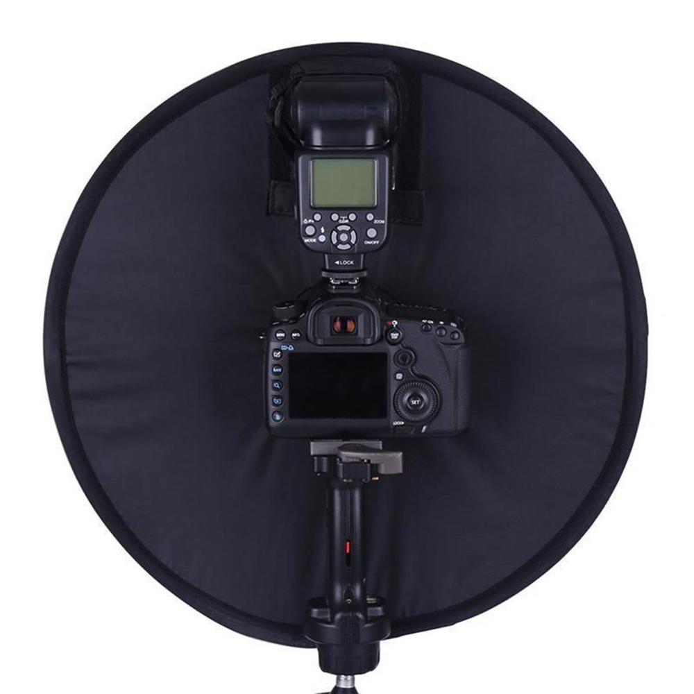 New Ring Softbox Flash Round Flash Softbox Foldable Soft Flash Diffuser Camera