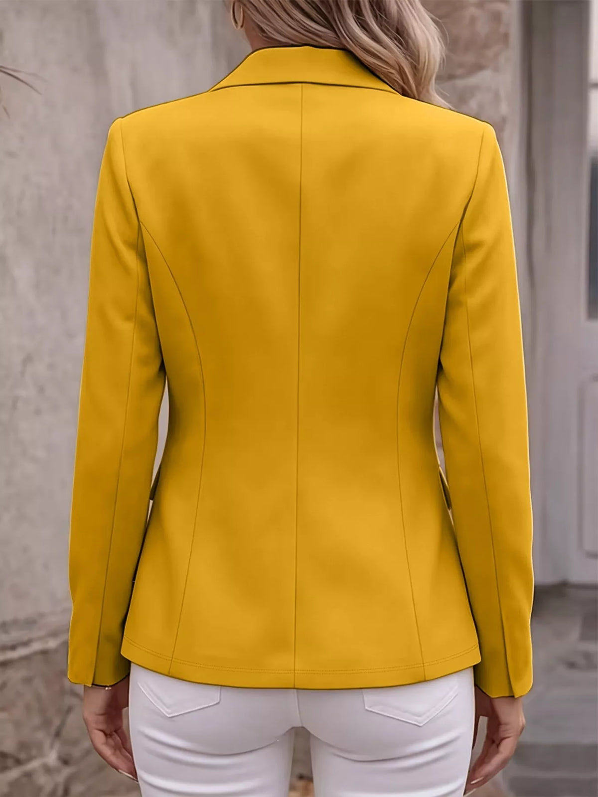 Classic lapel blazer