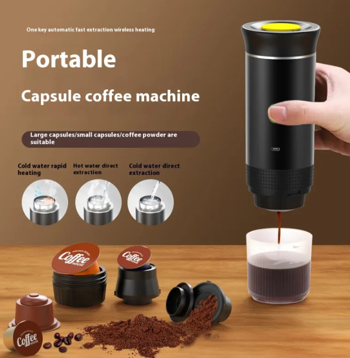 Portable espresso maker