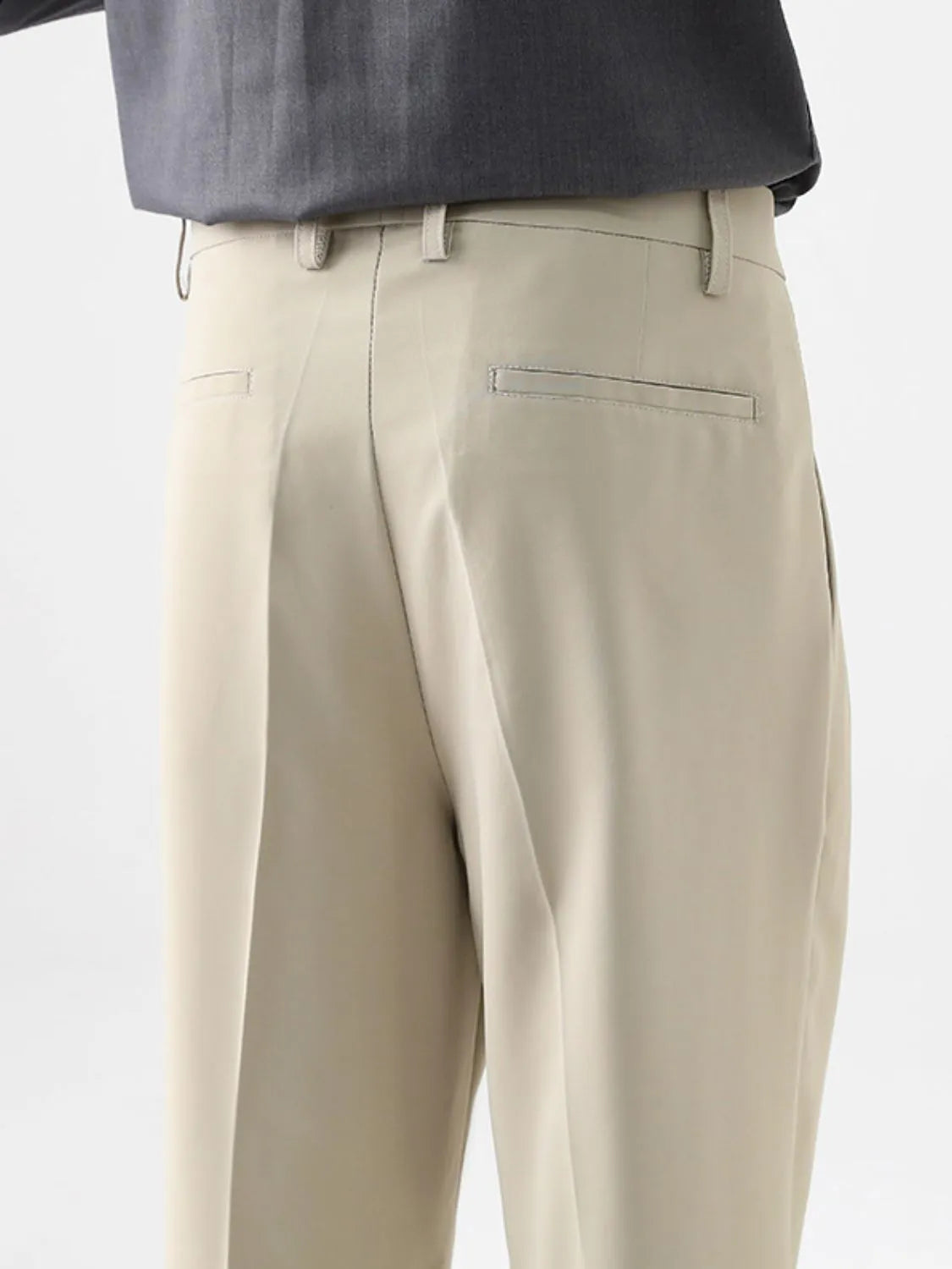 Basic style solid pants