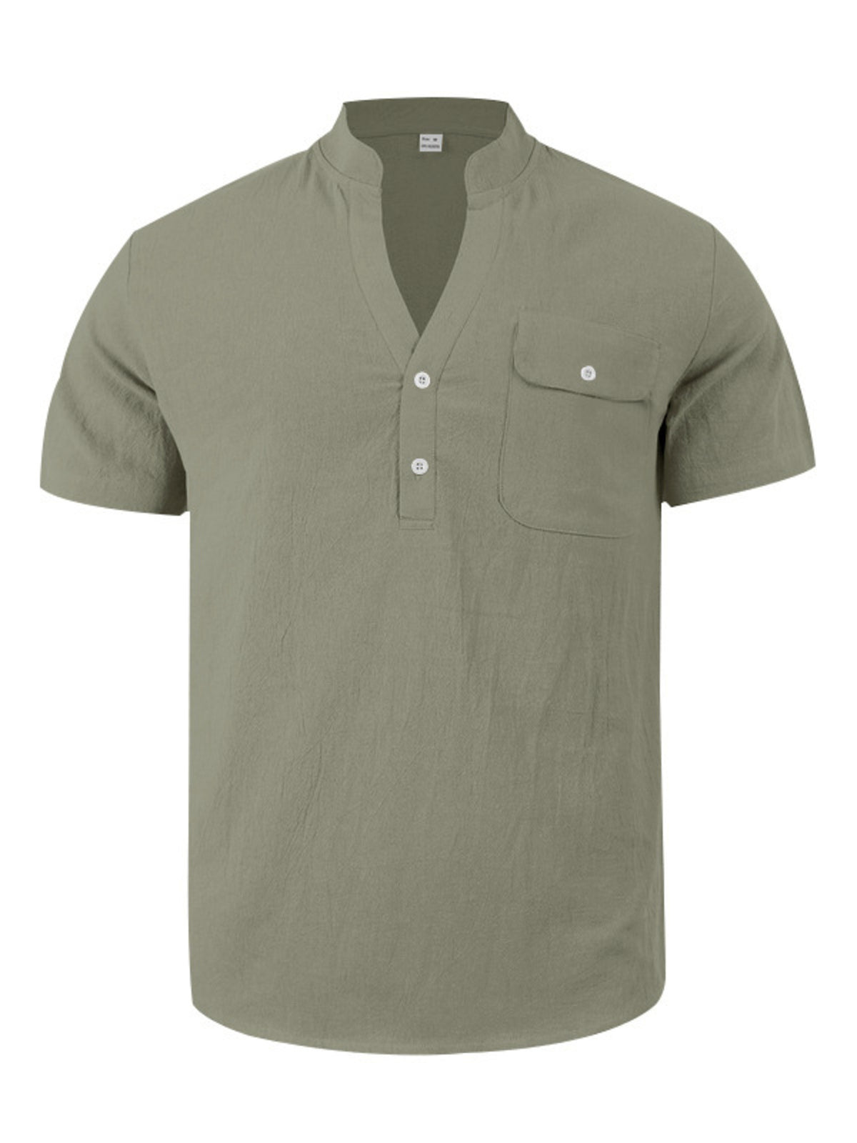 Pocket short-sleeve shirt