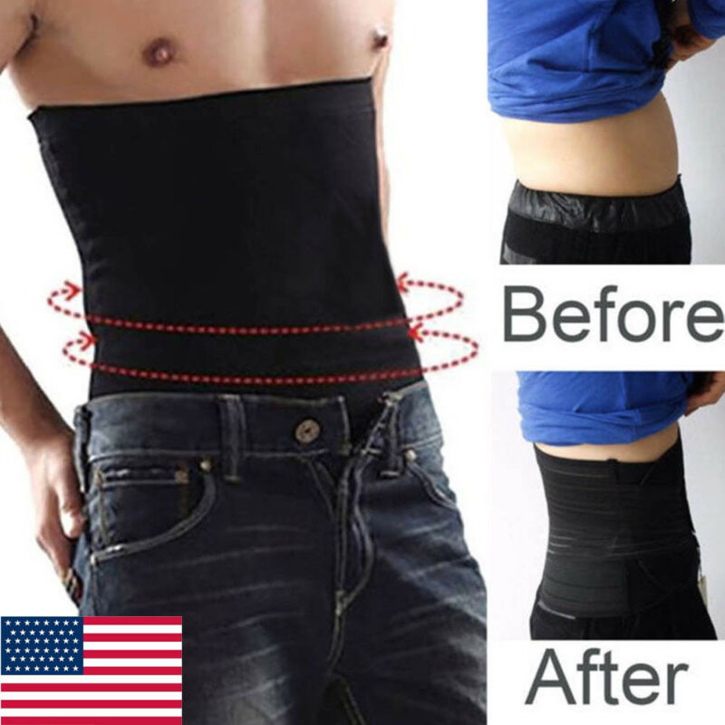 Imcute Newest Men Waist Trainer Cincher Body Fajas Corset Gym Sport Women Shaper Slim Belt Sports Waist Support