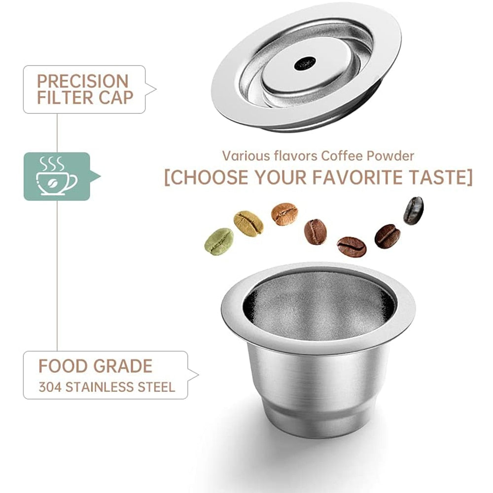 Reusable Nespresso capsules