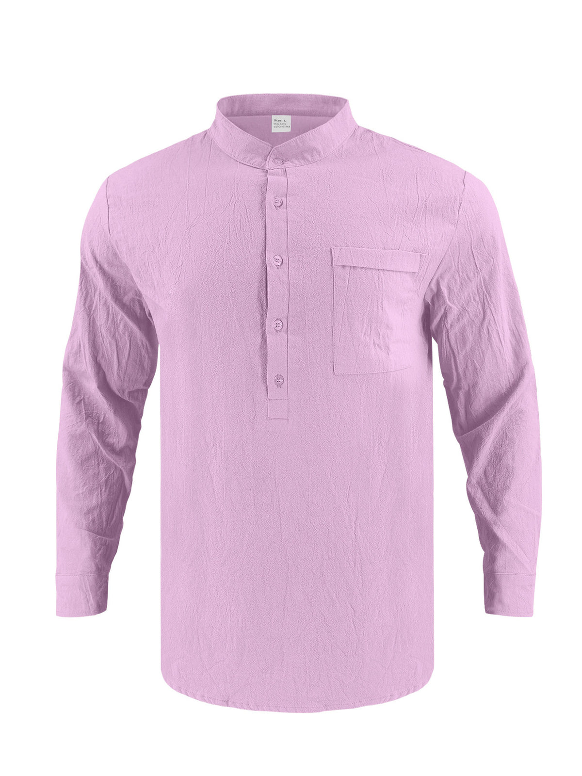 Pocket long-sleeve shirt